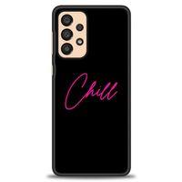 Samsung Galaxy A33 5G Kılıf HD Baskılı Kılıf - Chill + Tam Ekran Koruyucu
