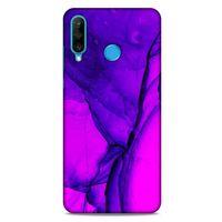 Huawei P30 Lite Uyumlu Kılıf Pembe Delisi (13) Silikon Kap Suluboya