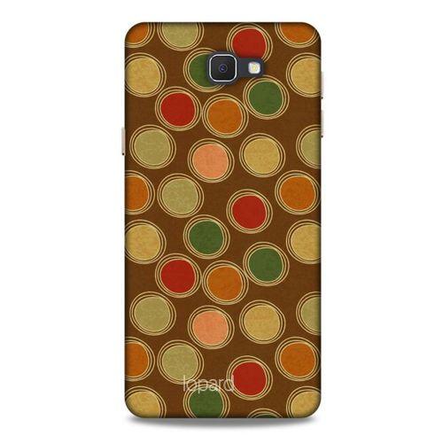 Samsung Galaxy J7 Prime Kılıf Pastel Renkler (43) Thin Fit Kılıf Kahve Yeşil