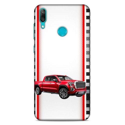 Lopard Huawei Y7 2019 Uyumlu Kılıf PickUpX (2) Kabı Kırmızı