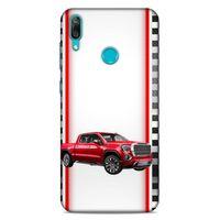 Lopard Huawei Y7 2019 Uyumlu Kılıf PickUpX (2) Kabı Kırmızı