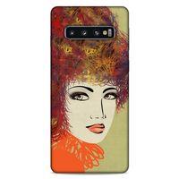 Lopard Samsung Galaxy S10 Uyumlu Kılıf Sürreal Yüzler ♀ (32) Soft Silikon Kılıf Desenli