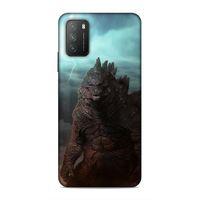Xiaomi Poco M3 Uyumlu Kılıf BMovie (26) Tpu Silikon Kılıf Godzilla