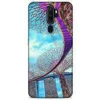 Oppo A5 2020 Kılıf Dünya Mimarisi (41) Tank Kılıf Best Gardens Singapur