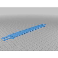 Kişiye Özel Nano Saat Kordonu 3D Baskı (Bu ürün Sadece Plastik parçadır - Almadan Önce Soru Sorabilirsiniz)