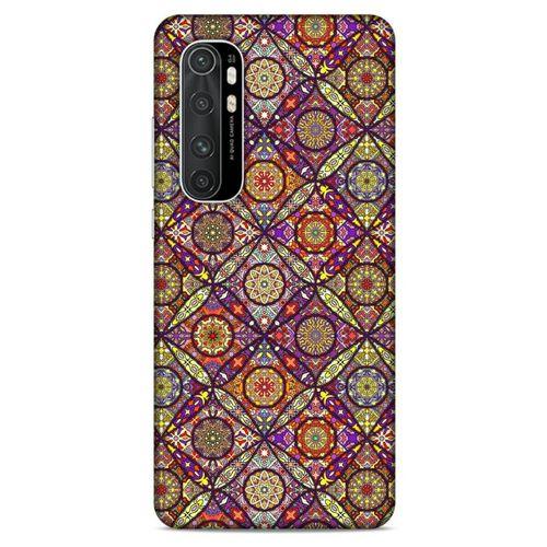 Ethnic Culture (96) Xiaomi Mi Note 10 Lite Kılıf Silikon Kapak Desenli