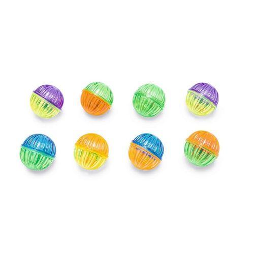 Beeztees Kedi Oyuncağı, Sesli Top, 2 Adet, 4cm