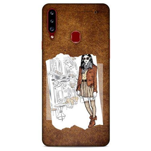 Sokak Modası 92 Samsung Galaxy A20s Kılıf Desenli Silikon