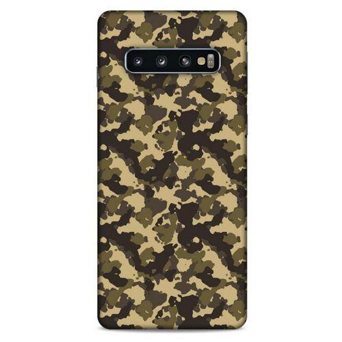Kamuflaj 54 Samsung Galaxy S10 Kılıf Silikon Kapak