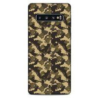 Kamuflaj 54 Samsung Galaxy S10 Kılıf Silikon Kapak