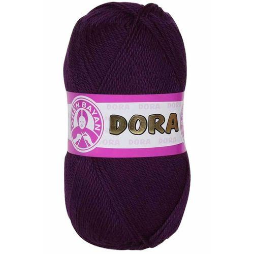 1 Adet Dora El Örgü İpi Yünü 100 gr 061 Mürdüm