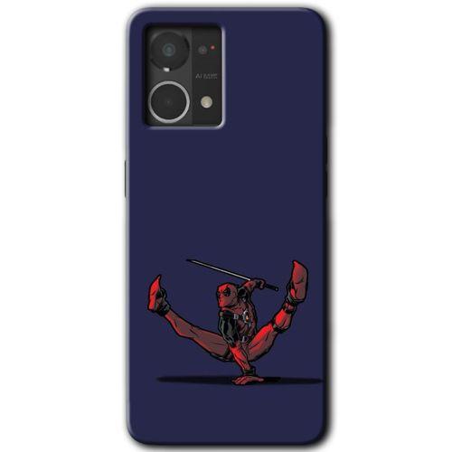 Oppo Reno 7 4G Kılıf HD Desen Baskılı Arka Kapak - DeadPool 3