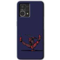 Oppo Reno 7 4G Kılıf HD Desen Baskılı Arka Kapak - DeadPool 3