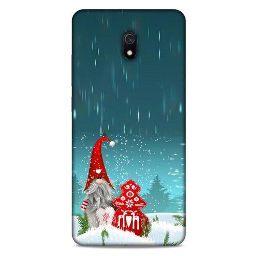 Xiaomi Redmi 8A Kılıf Snowix (34) Slim Armor Kılıf Gri Kırmızı