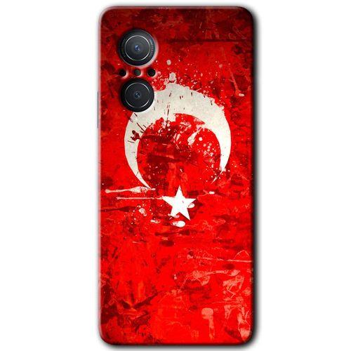 Huawei Nova 9 SE Kılıf HD Desen Baskılı Arka Kapak - Albayrak 2 + Kırılmaz Cam