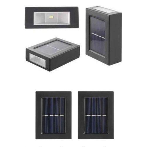 Solar Güneş Enerjili Çift Taraflı Duvar Lambası Çift Taraflı Duvar Lamba Güneş Enerjili