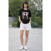 ALEXANDERGARDI Baskılı Siyah Kadın T-shirt