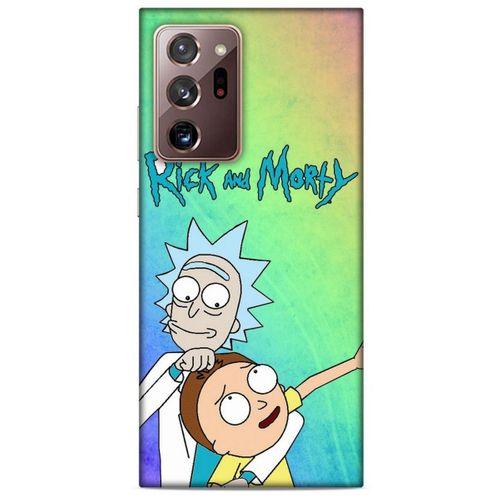 Samsung Galaxy Note 20 Ultra Uyumlu Kılıf Rick And Morty (1) Kılıfı Rick Sanchez