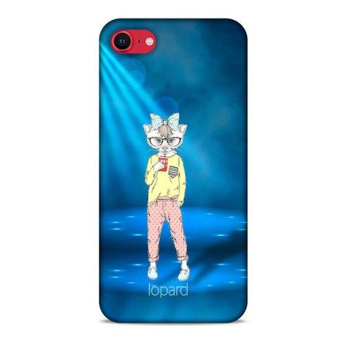 Apple iPhone SE 2020 Kılıf FunnyMaX (38) Neo Hybrid Kılıf Açık Mavi