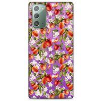 Frutix Nektarin 01 Samsung Galaxy Note 20 Kılıf Desenli Silikon