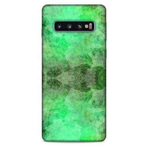 Mermer Desenli (22) Tema Tam Koruma Kılıfı Açık Yeşil Samsung Galaxy S10 Kılıf