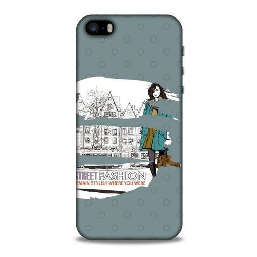Sokak Modası 93 Apple Iphone 5 Kılıf Desenli Silikon