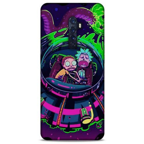 Oppo Reno 2 Uyumlu Kılıf Rick And Morty (30) Silicone Case Doofus Rick