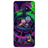 Oppo Reno 2 Uyumlu Kılıf Rick And Morty (30) Silicone Case Doofus Rick