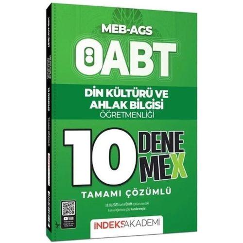 ÖABT MEB AGS Din Kültürü ve Ahlak Bilgisi 10 DenemeX İndeks Akademi
