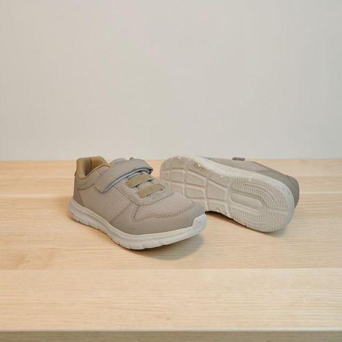 Black Sea 616 Bej Cırtlı Lastikli Fuspetli Bayan Spor Ayakkabı