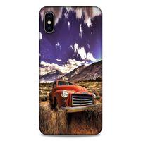 Lopard Apple iPhone XS Max Uyumlu Kılıf PickUpX (28) Arka Kapak Kırmızı Antika