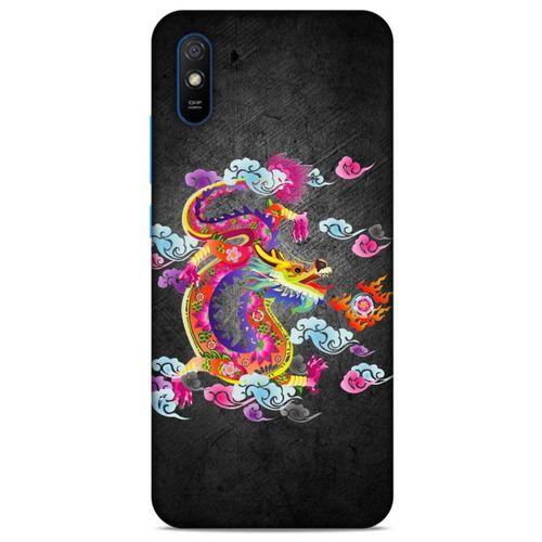 Xiaomi Redmi 9A Kılıf Japonya (29) Arka Koruma Kılıfı Japonya Ejderha Festivali