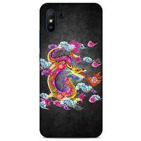 Xiaomi Redmi 9A Kılıf Japonya (29) Arka Koruma Kılıfı Japonya Ejderha Festivali