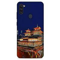 Samsung Galaxy M11 Kılıf Dünya Mimarisi (48) Bumper Kılıf Chinatown