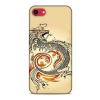 Apple iPhone SE 2020 Kılıf Dragons (27) Tasarımlı Kılıf Siyah Ejderha Dövmesi