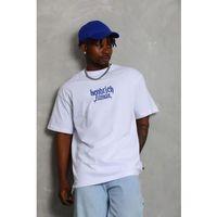 Erkek Baskılı T-Shirt Kısa Kol Bisiklet Yaka Regular Fit Rahat Kalıp Günlük Tişört - Beyaz