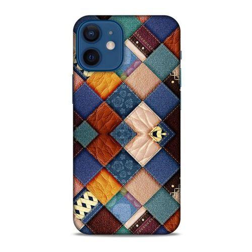 Apple iPhone 12 Mini Kılıf Patchwork (31) TPU Kılıf Karışık Renkli