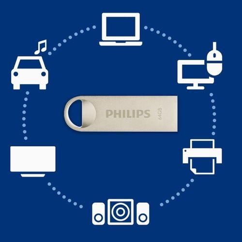 PHILIPS 64GB USB 2.0 25/10MB/S FM64FD160B/00