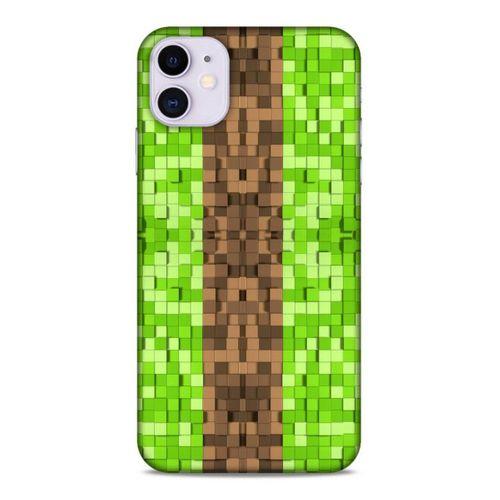 Lopard Apple Iphone 11 Uyumlu Kılıf PiXel (7) Telefon Kılıfı Yuvarlak