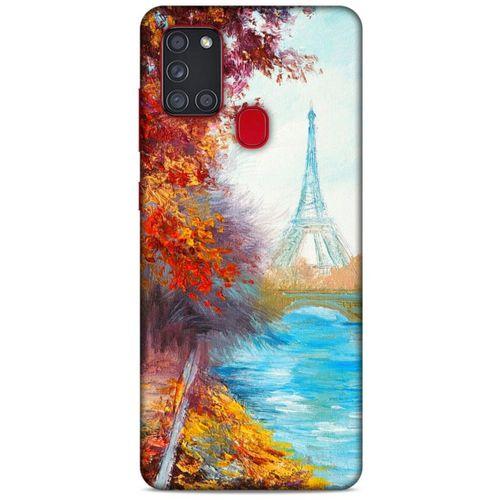 Cityx (23) Samsung Galaxy A21s Kılıf Silikon Kapak Desenli