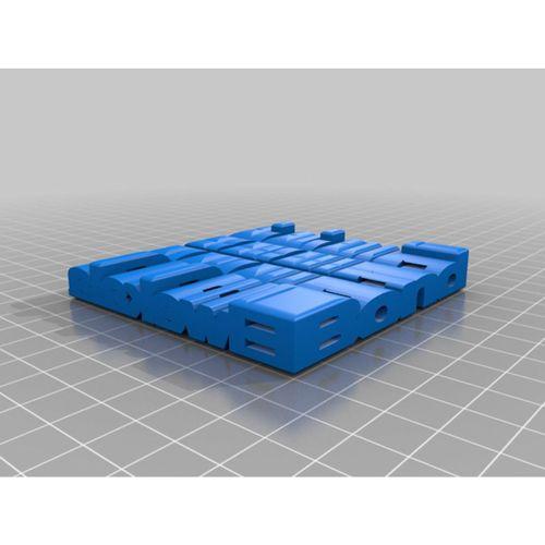 Özelleştirilmiş İki Kelimeli Heykel (Bu ürün Sadece Plastik parçadır - Almadan Önce Soru Sorabilirsiniz)