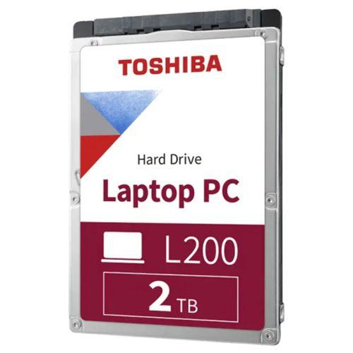 TOSHIBA L200, HDWL120UZSVA, 2.5’’, 2TB, 128Mb 5400 Rpm, Notebook HDD (Türkiye Distribütörü Garantili)