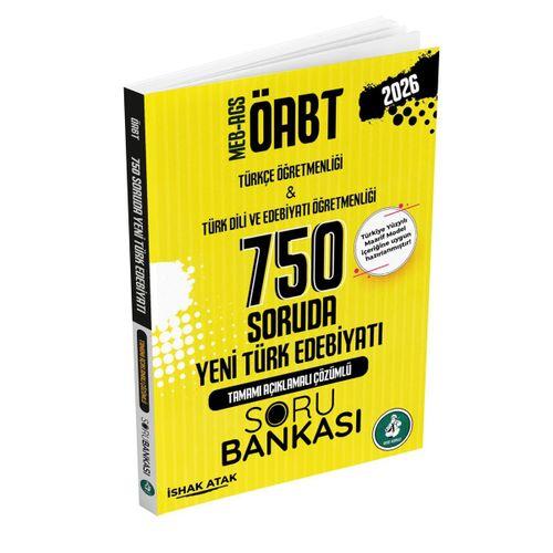 2026 Meb Ags ÖABT 750 Soruda Yeni Türk Edebiyatı Tamamı Açıklamalı Çözümlü Soru Bankası Dizgi Kitap