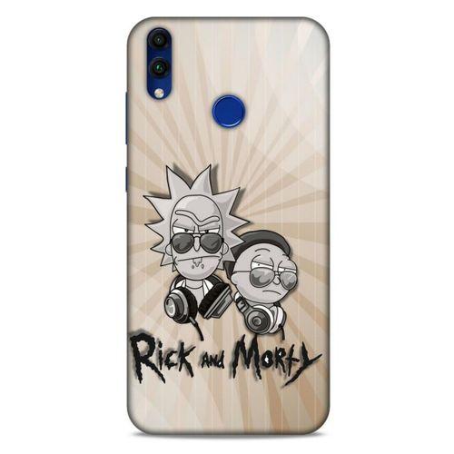 Huawei Honor 8C Uyumlu Kılıf Rick And Morty (16) Kalın Kılıf Jessica