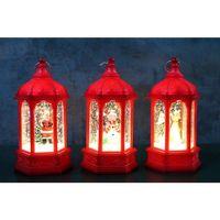 Yılbaşı Temalı Işıklı Kar Küresi