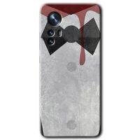 MRCİLETİSİM Xiaomi Mi 12 Kılıf HD Desen Baskılı Arka Kapak + Temperli Cam - Gentleman Blood
