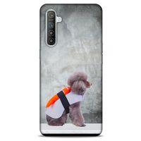 Oppo Realme XT Kılıf Köpek Kıyafetleri (39) Liquid Crystal Kılıf China Sushi Yağmurluk