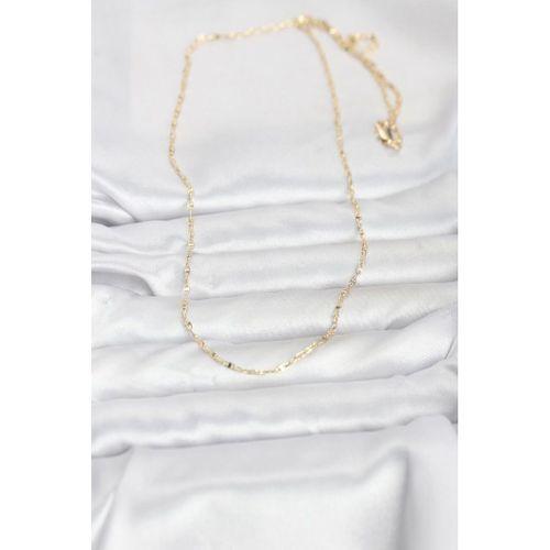 CM 14K Gold Renk Gemici Zincir Model 60 cm Kadın Kolye