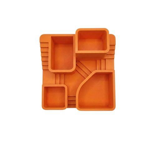 3d Baskı Çoklu Kaktüs Ve Sukulent Saksı Seti Şık Tasarım Dekoratif Bitki Düzenleyici