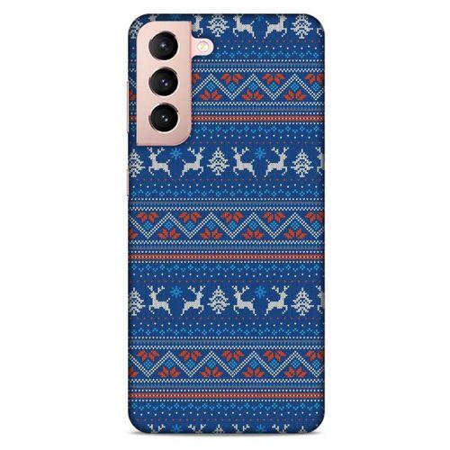 Lopard Samsung Galaxy S21 Uyumlu Kılıf Kazak (21) Koruyucu Kapak